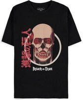 Attack On Titan - Colossus Titan Heren T-shirt - M - Zwart
