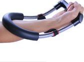 Roestvrij staal hand pols kracht fitness training apparaten (zwart)