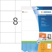 HERMA Etiketten Premium A4 wit 105x74 mm Papier 80 St.