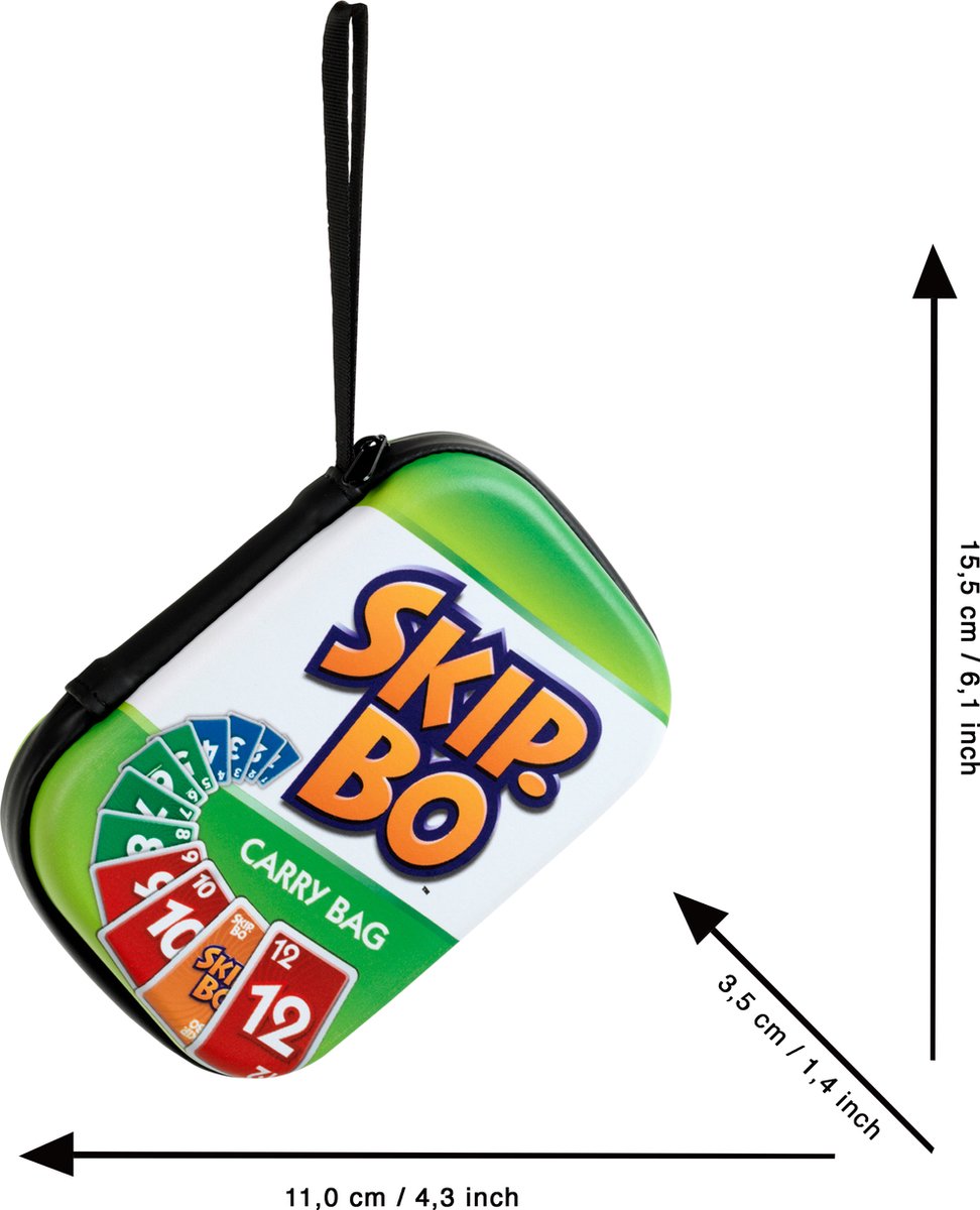Klein Toys Skip Bo - draagtas voor kaarten - Skip-bo kaarten niet inbegrepen — afbeelding 8