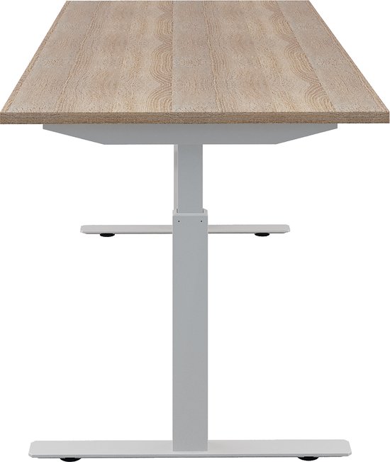 Bureau Bureautafel - Gaming Bureau Verstelbaar Bureau - Robson eiken ...