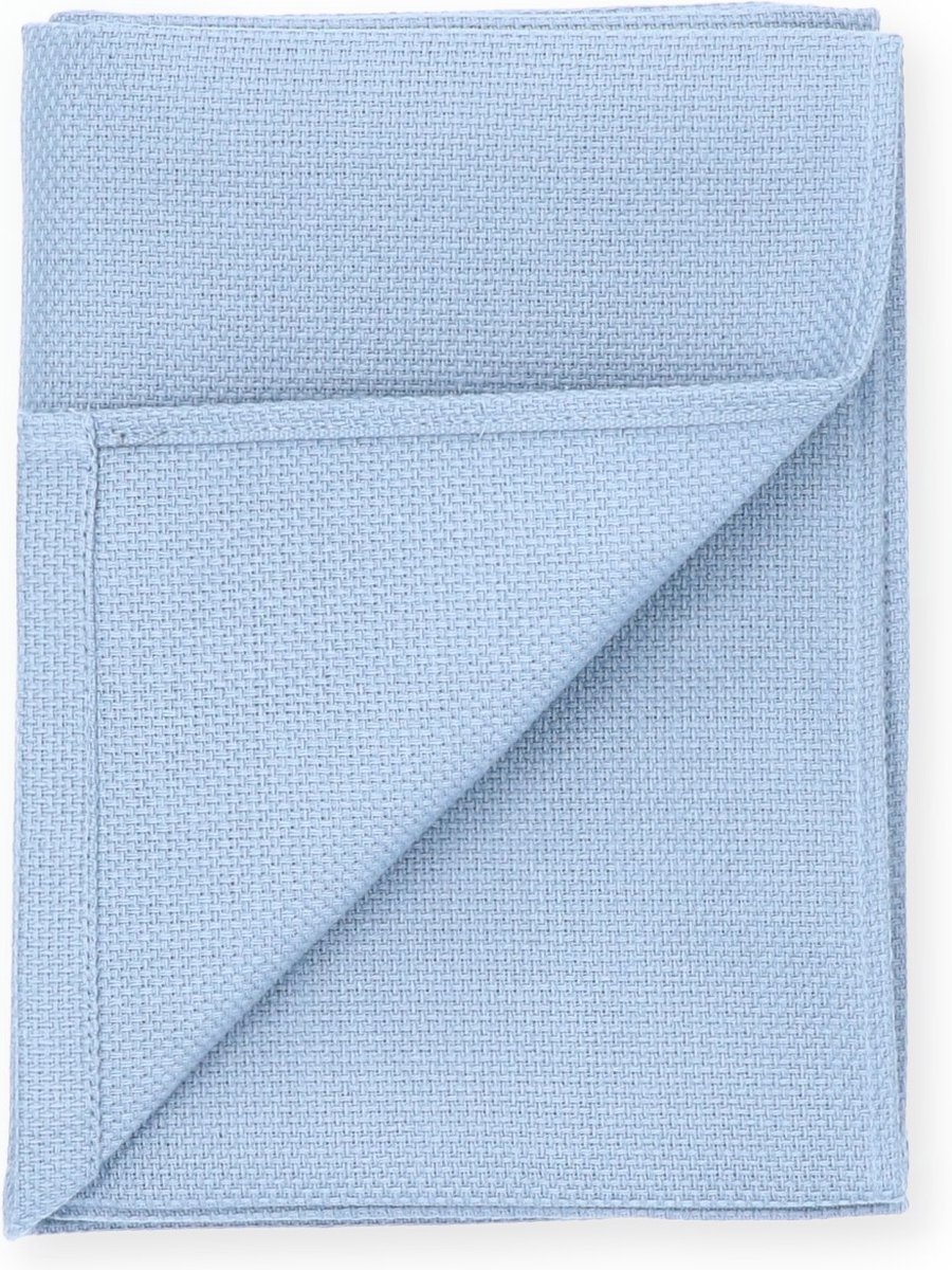 Bunzlau Castle Organic Home Theedoek Arctic Stoffig Blauw 65 x 65 cm - 1 Stuk