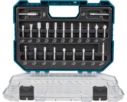 Makita freesset 8 mm, 22-delig, D-74784