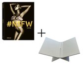 Tafelboek #NSFW + Boekenstandaard Wit - Plexiglas - Boekenhouder - Koffietafelboek - teNeues