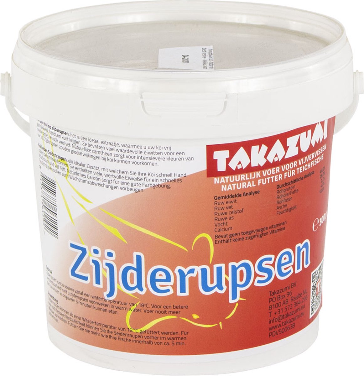 Takazumi Zijderupsen - 750 gram
