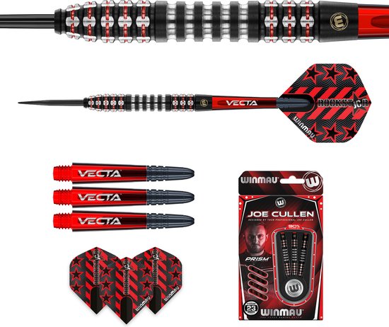 WINMAU - Joe Cullen Ignition Series: Steeltip Tungsten Dartpijlen Professioneel - 23g van Winmau — afbeelding 3