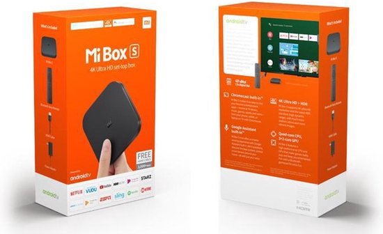 Xiaomi Mi Box S Netwerkspeler - Zwart | bol.com