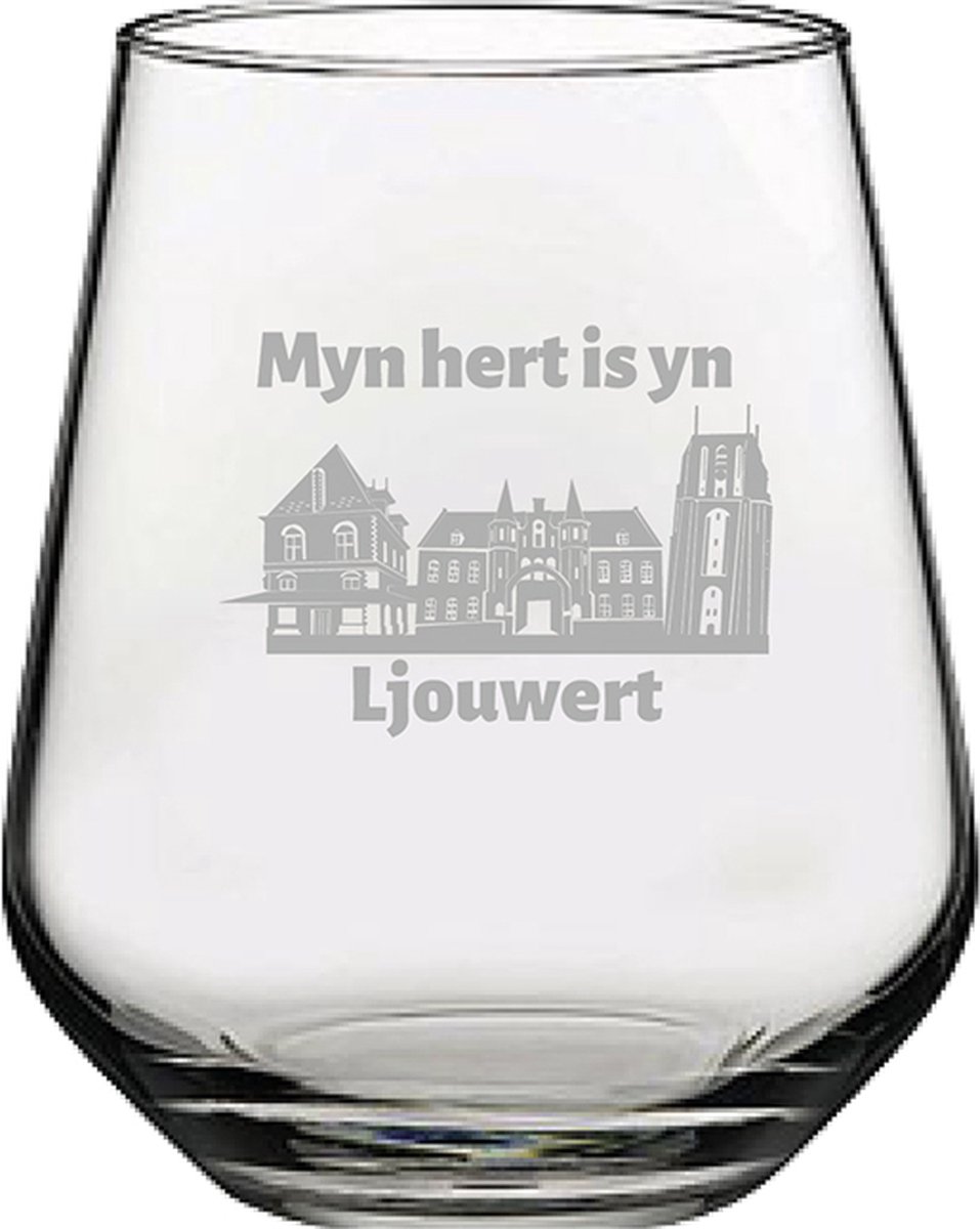 Gegraveerde Drinkglas 42,5cl Ljouwert