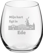 Gegraveerde Drinkglas 39cl Ede