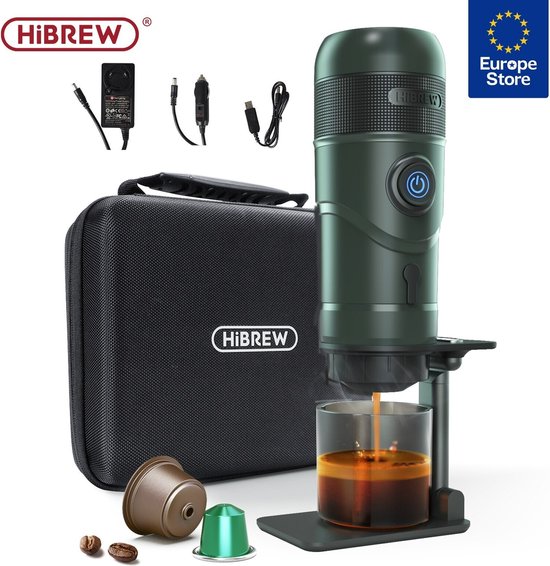 Machine à café portable Hibrew pour voiture et maison, machine à Café  Espresso DC12V... | bol