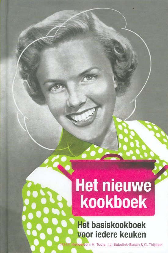 Cover van het boek 'Het nieuwe kookboek' van H.H.F. Henderson