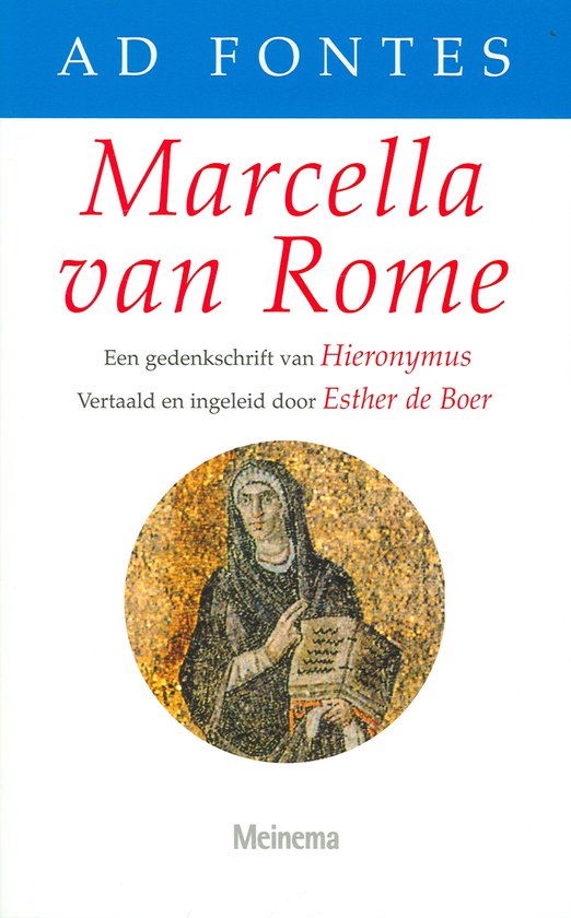 Cover van het boek 'Marcella van Rome' van E. de Boer