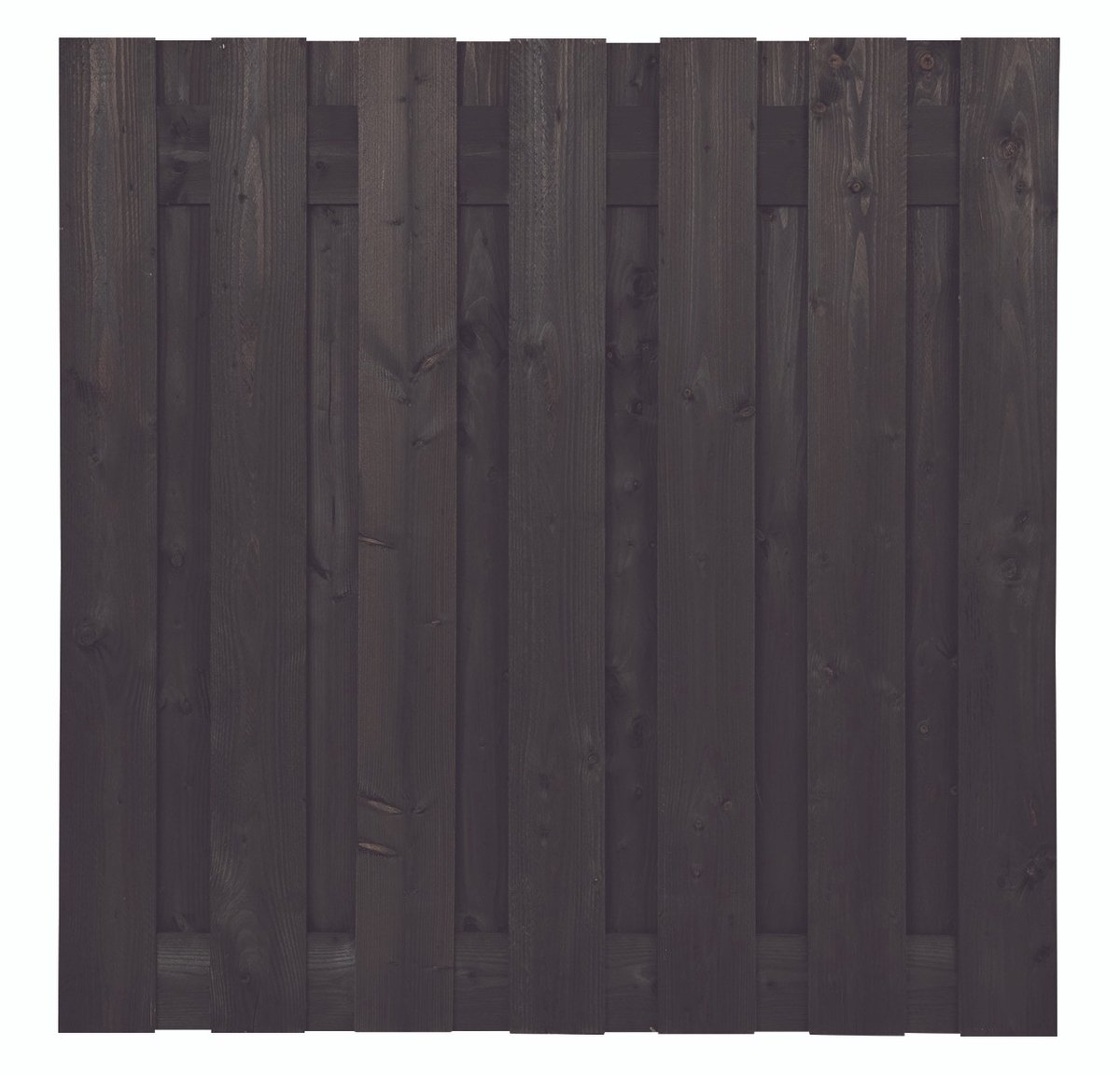 Bol.com Intergard Zwarte schutting Douglas 180x180cm aanbieding
