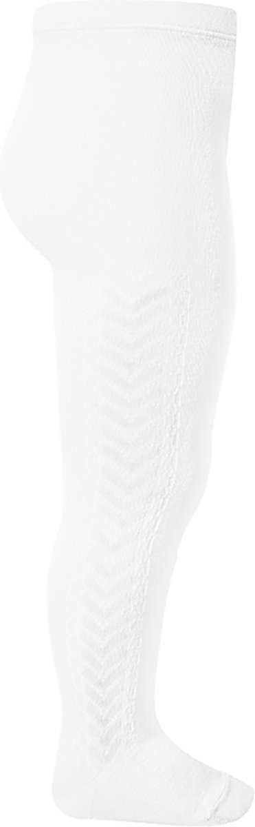 Cóndor Maillot Zijkant Kabel Patroon | 2307/1 | Wit | 3-6 mnd | maat 00