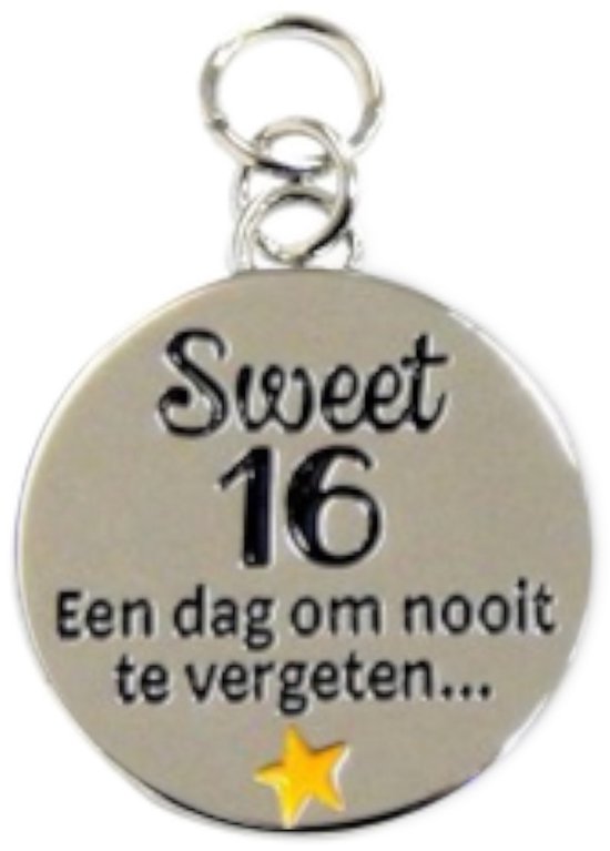 Foto: Bedeltje sweet 16 charms for you