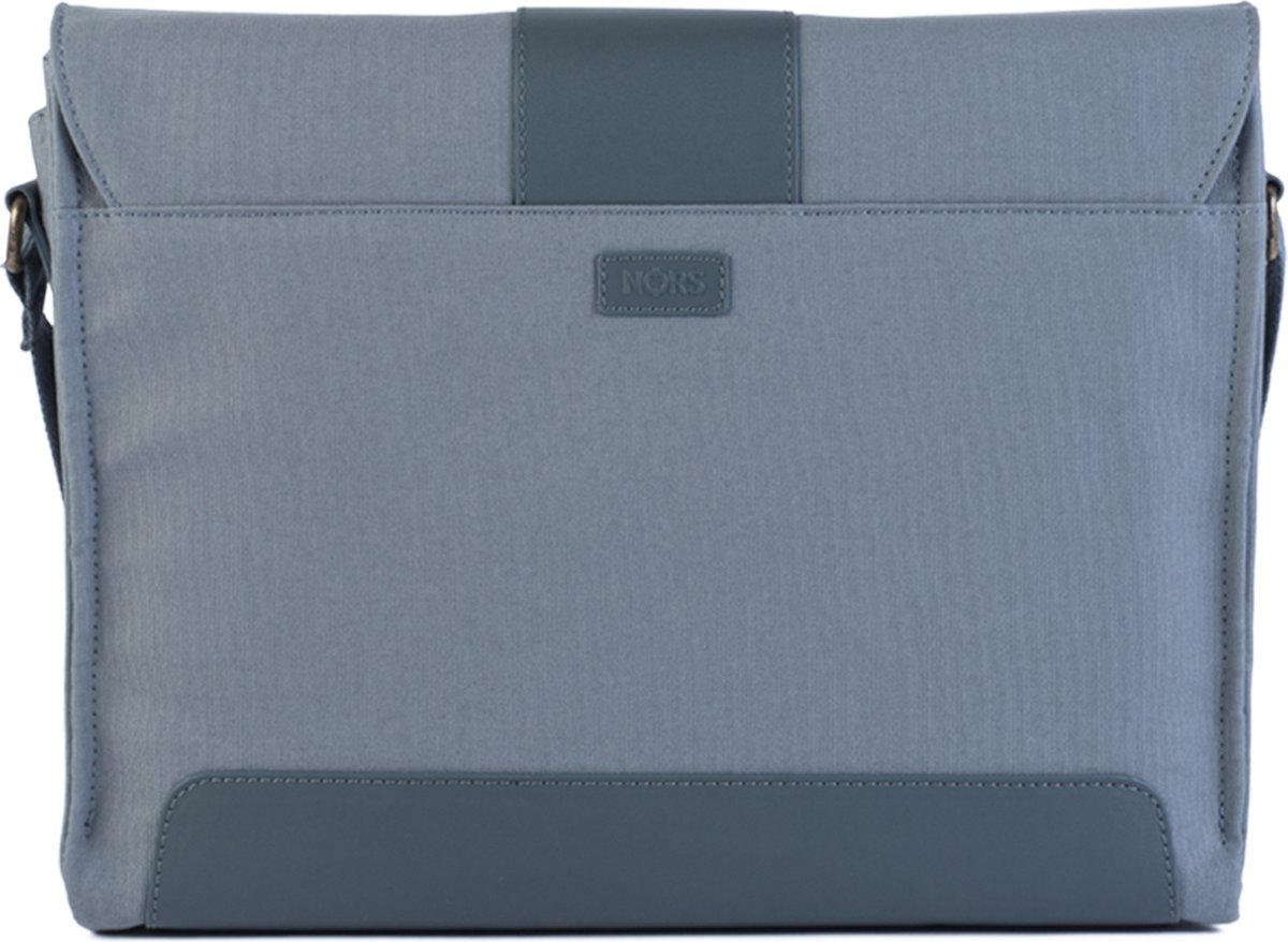 Sac à Bandoulière VAUDE Mineo Messenger Bag - Couleur Heron (Gris) - Imperméable Et Réfléchissant - Neuf Avec Étiquettes