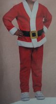 Santa Suit Kids - Rood - Maat 3/4 Jaar