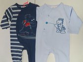 Noukie's - 2 Pack - Pyjama - Katoen - Jongens - Dino - 9 maand 74