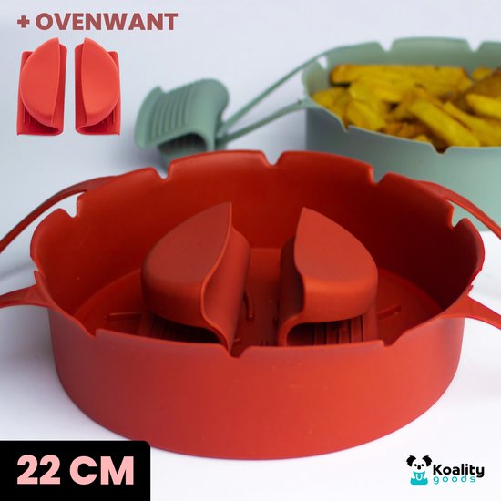 Airfryer Siliconen Bakje Philips XXL Airfryer Accessoires Siliconen