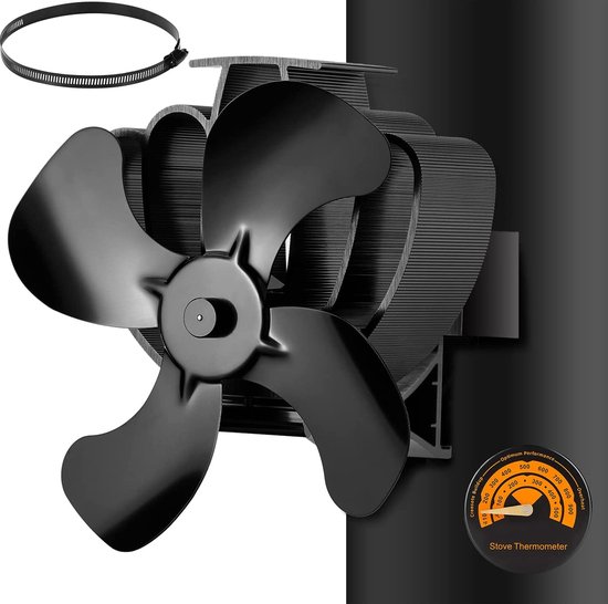 Thermomètre Magnétique Pour Poêle à Bois - 0-500°C | Alliage Aluminium Sans Pile