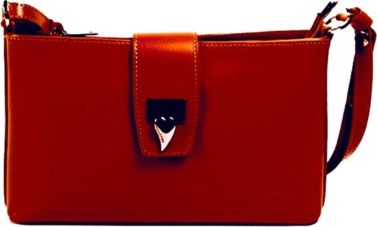 Lancaster Paris Crossbody tas Versailles - Rood