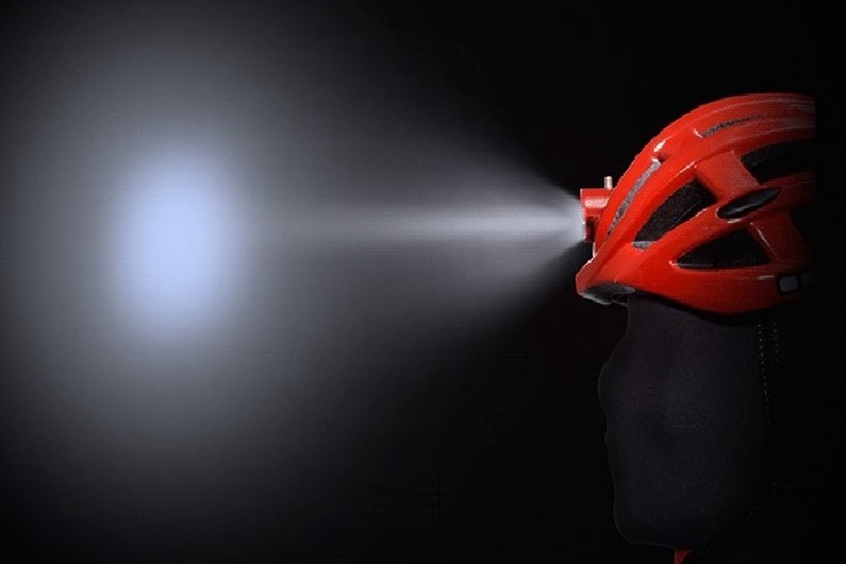 Casque VTT avec éclairage, E-bike, Casque de vélo Pro avec éclairage, Poids léger