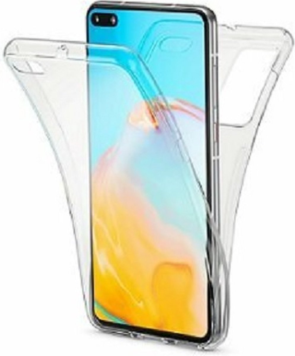 Huawei P40 Hoesje Siliconen TPU Transparant Full Cover