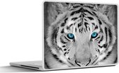 Autocollant pour ordinateur portable - 11,6 pouces - Tigre - Hiver - Animaux - 30x21cm - Autocollants pour ordinateur portable - Peau pour ordinateur portable - Couverture