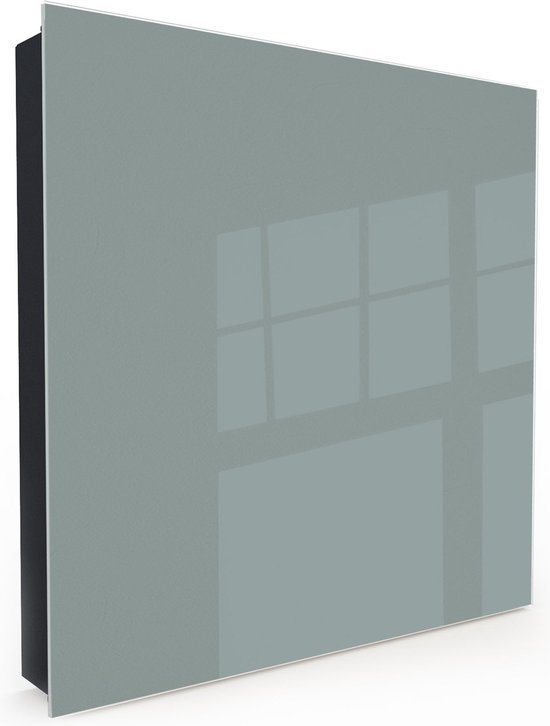 BALOU Sleutelkast modern met glas magneetbord - memobord