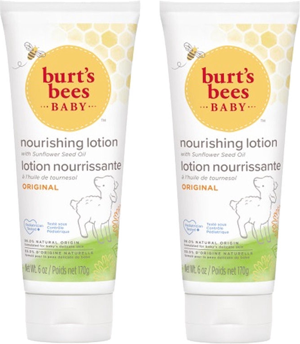 Goedkoopste BURT'S BEES - Baby Nourishing Lotion Original - 2 Pak