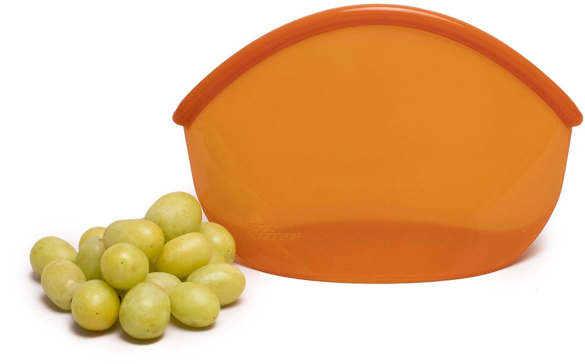 Herbruikbare Siliconen Zak 900ml - Amber