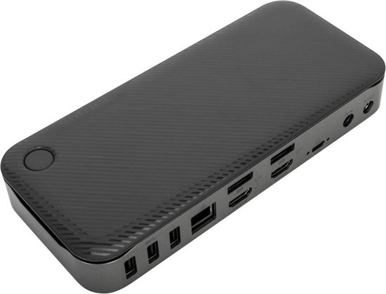 Targus DOCK710EUZ laptop dock & poortreplicator USB 3.2 Gen 2 (3.1 Gen 2) Type-C Zwart