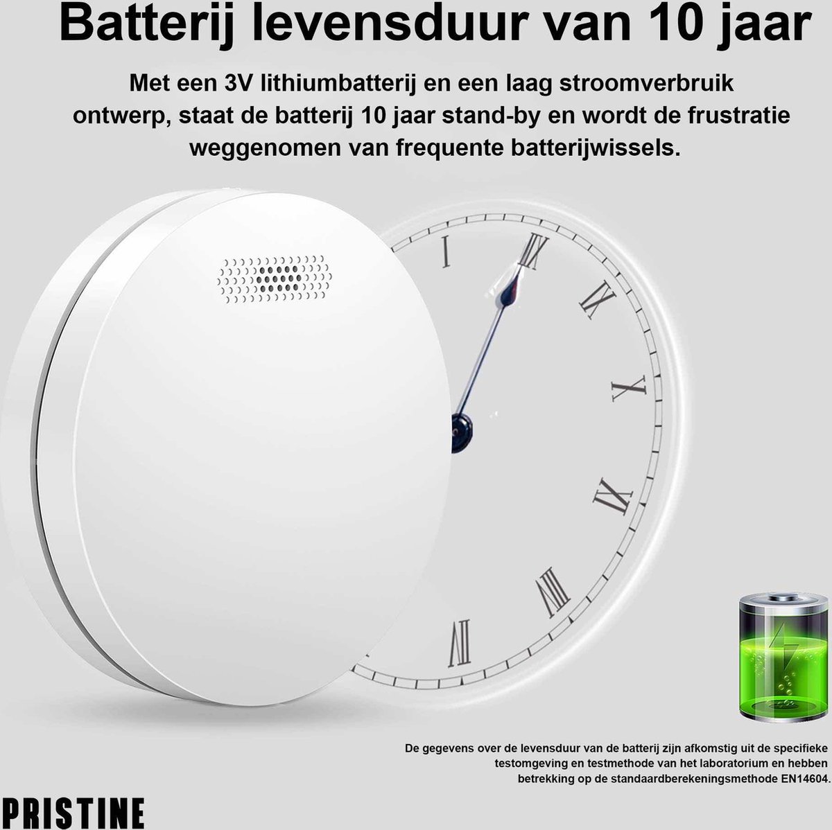 Slimme rookmelder | Brennenstuhl Connect (10 jaar sensor, Hittemelder