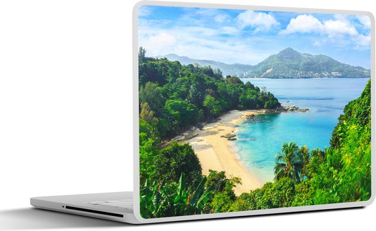 Laptop sticker - 17.3 inch - Strand - Zee - Eiland - Boom - 40x30cm ...