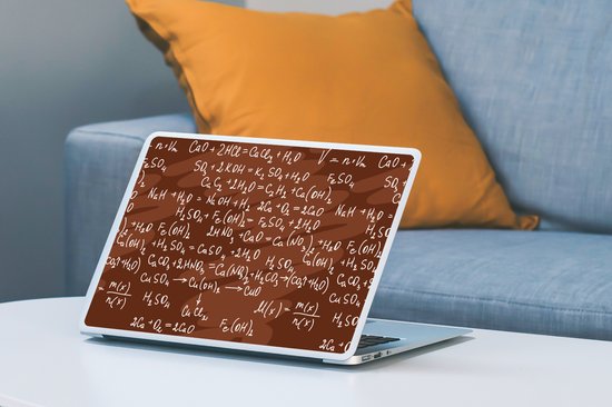 Autocollant pour ordinateur portable - 13,3 pouces - Nombre - Formule - Chimie - Chiffres - Motifs - 31x22,5 cm - Autocollants pour ordinateur portable - Skin pour ordinateur portable - Housse