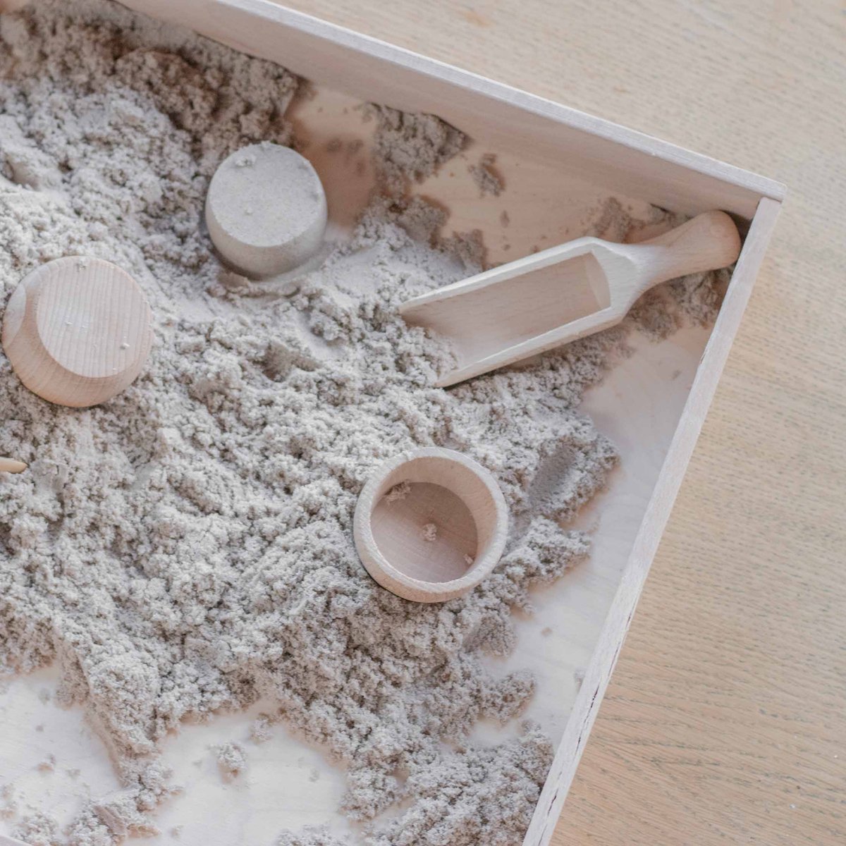 Sensory speelbak - houten speelbak - sensory bak - sensory play - zonder deksel — afbeelding 2