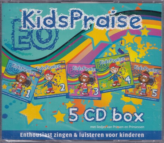 EO Kids Praise 5 CD box - Diverse kinderkoren en artiestenEO