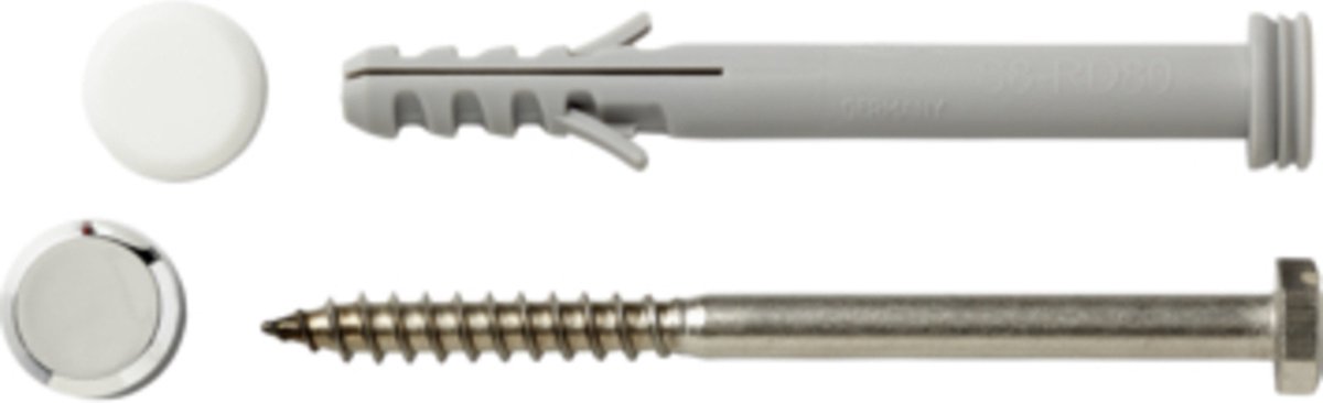 Fischer WC Bevestigingset 8 x 80 mm 2 stuks