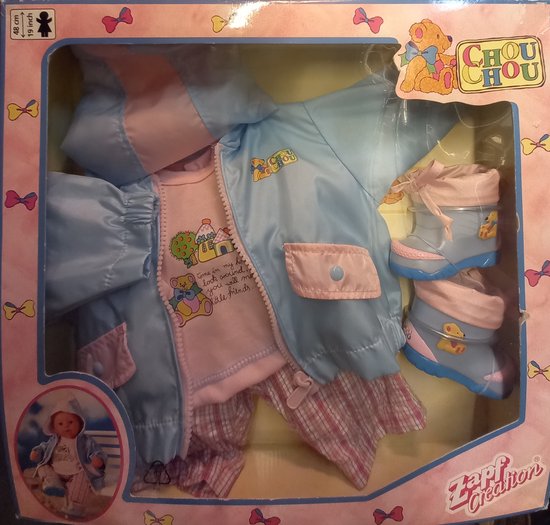 Ensemble Chou Chou Vêtements de pluie - baby doll - Zapf creation