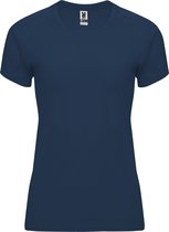 Chemise de sport femme bleu foncé manches courtes marque Bahreïn Roly taille L