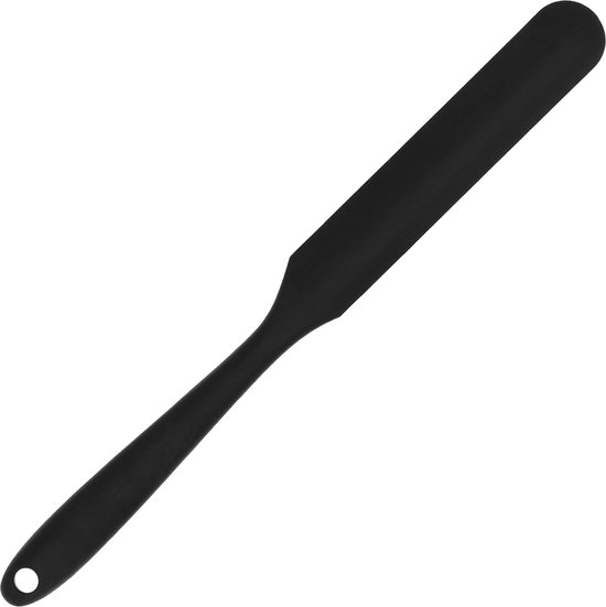 Krumble Kleine Pannenkoekspatel - Crepe spatel - Zwart - Siliconen - 24 cm