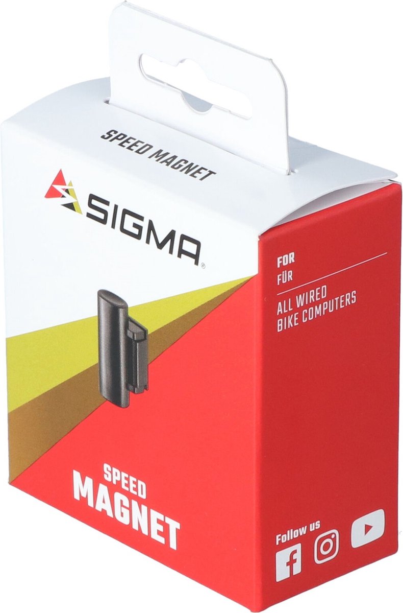 Snelheidsmagneet Sigma voor bekabelde modellen