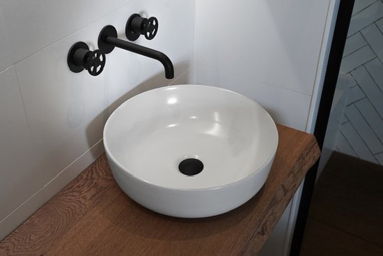 Nobu Handwastafel van riviersteen - Badkamer wastafel