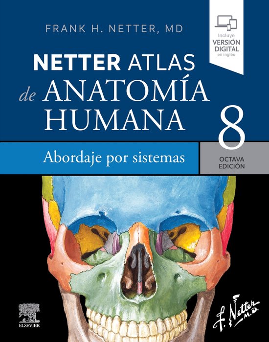Netter. Atlas de anatomía humana. Abordaje por sistemas - cover