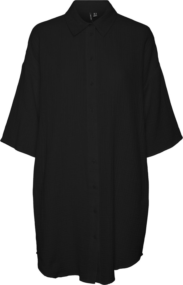 VERO MODA VMNATALI 3/4 LONG OVERSHIRT WVN GA SPE Dames Blouse - Maat XS