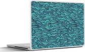 Autocollant pour ordinateur portable - 10,1 pouces - Vagues - Motifs - Water - 25x18cm - Autocollants pour ordinateur portable - Peau pour ordinateur portable - Couverture