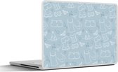 Laptop sticker - 14 inch - Ondergoed - Schoonmaak - Patronen - 32x5x23x5cm - Laptopstickers - Laptop skin - Cover