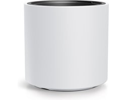Prosperplast - Bloempot met inzet - Rond Heos R Slim 47cm - wit