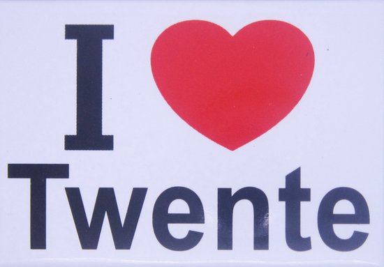 Foto: Koelkast magneet i love twente 