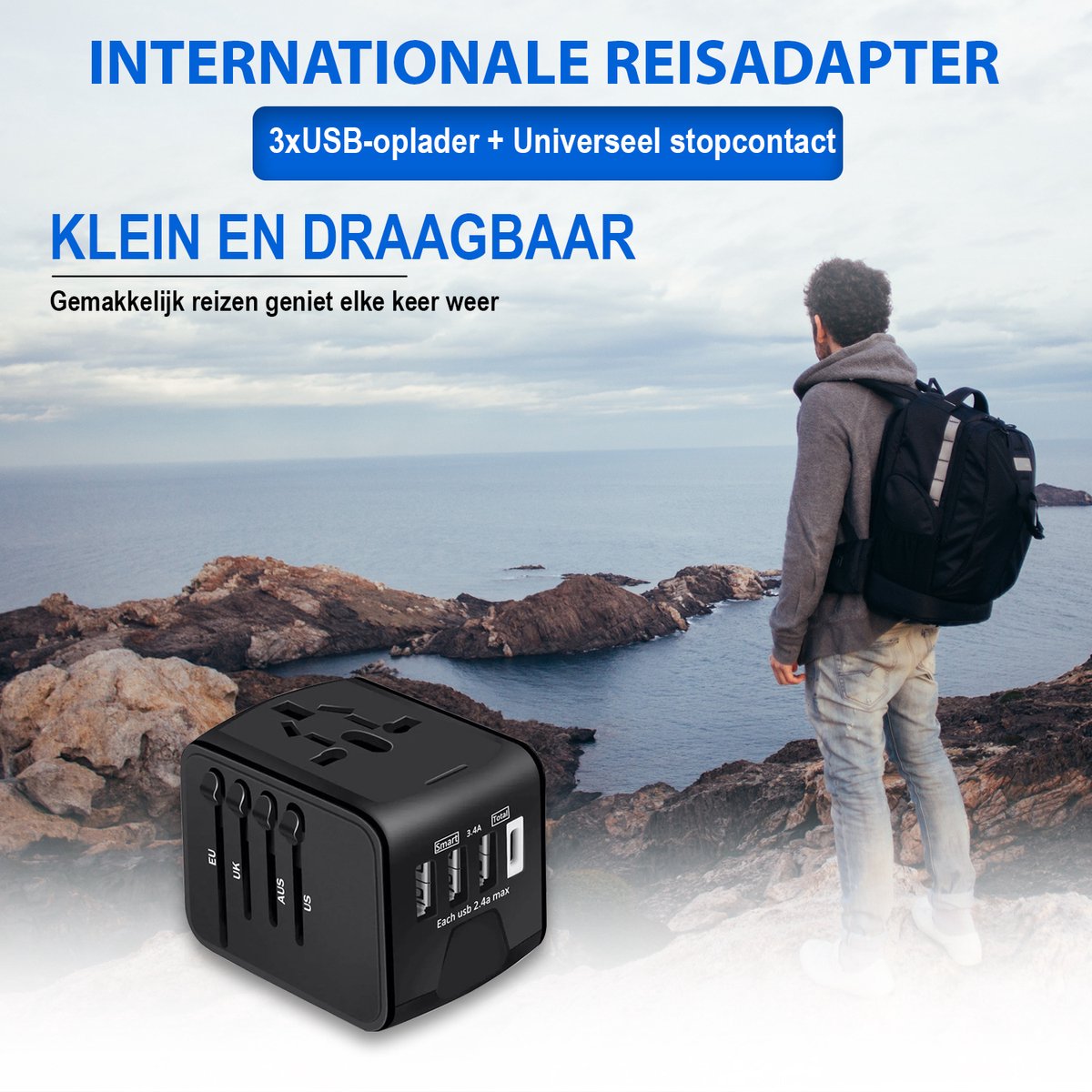 Arcas prise voyage USB